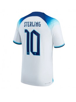 England Raheem Sterling #10 Replika Hemmakläder VM 2022 Kortärmad